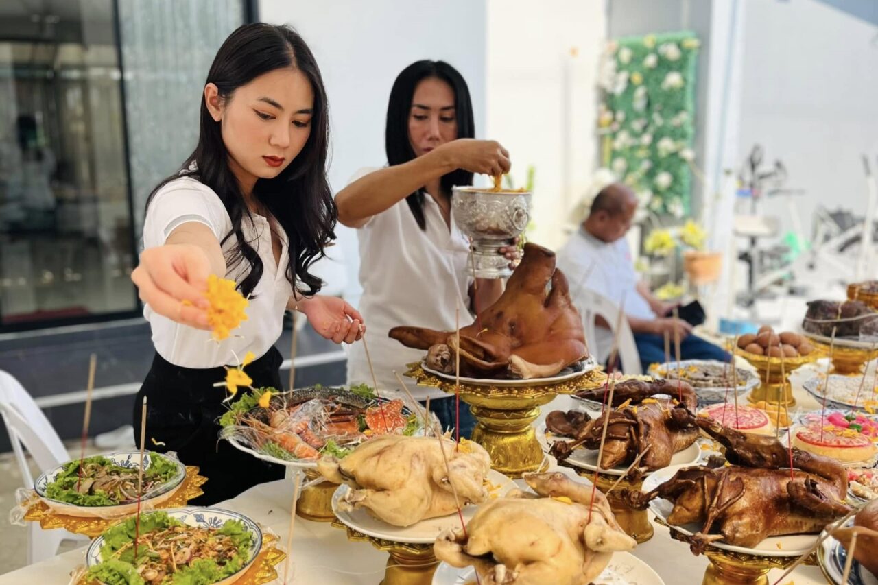 พิธีทำบุญบวงสรวงบริษัท ประจำปี 2568 (1)