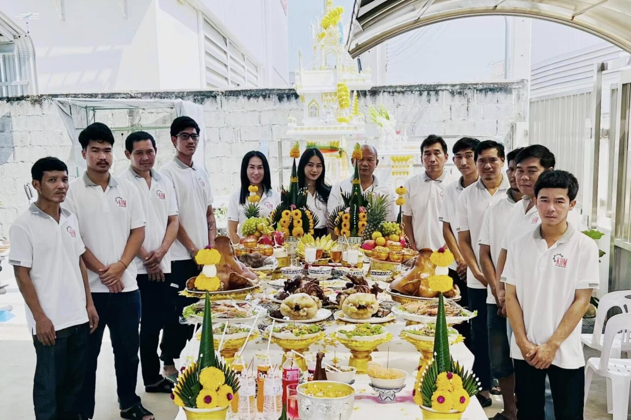 พิธีทำบุญบวงสรวงบริษัท ประจำปี 2568 (5)